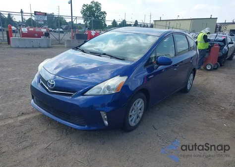 2012 Toyota Prius V Three from USA, damaged, VIN JTDZN3EUXC3162355